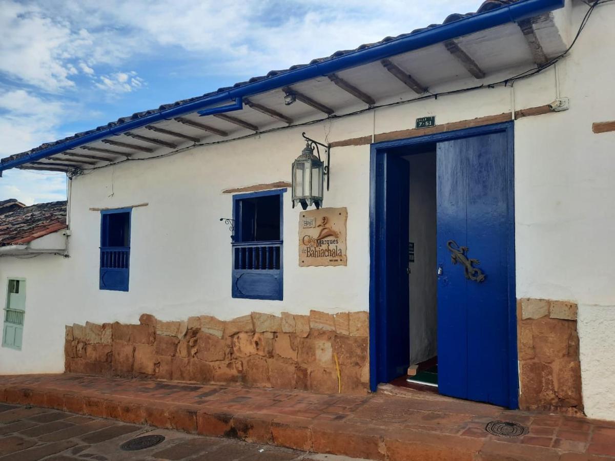 Hotel Casa Del Marquez De Bahichala Barichara Εξωτερικό φωτογραφία