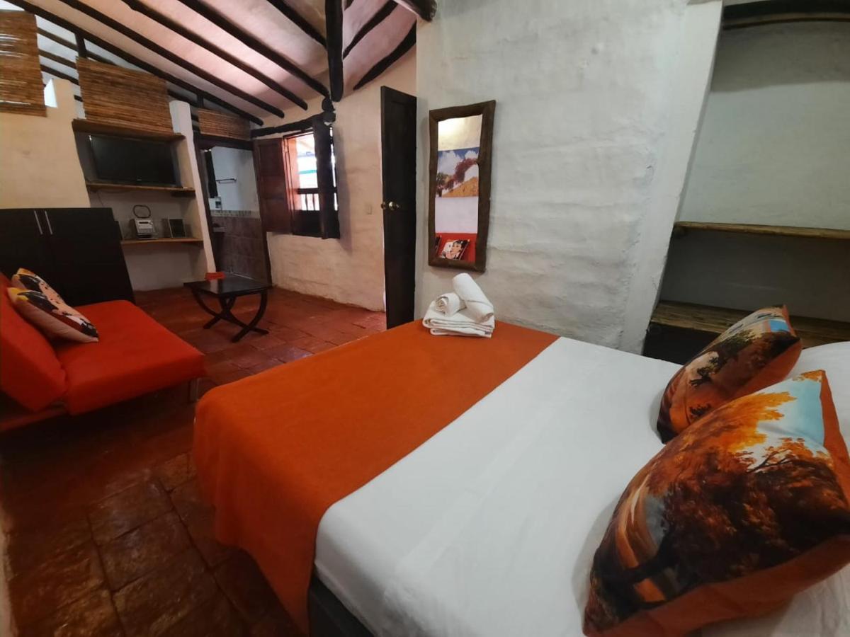 Hotel Casa Del Marquez De Bahichala Barichara Εξωτερικό φωτογραφία
