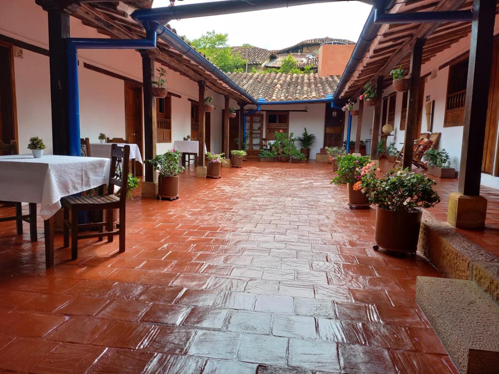 Hotel Casa Del Marquez De Bahichala Barichara Εξωτερικό φωτογραφία